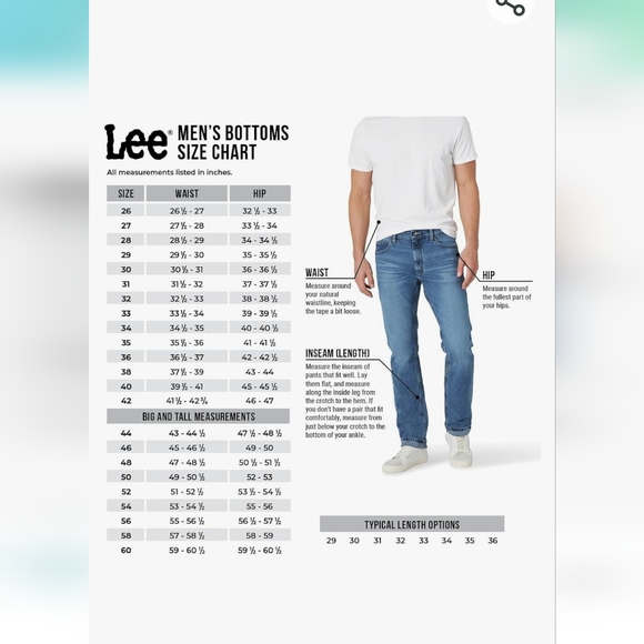 NWT Men's Lee Performance Series Pants - Picture 2 of 6